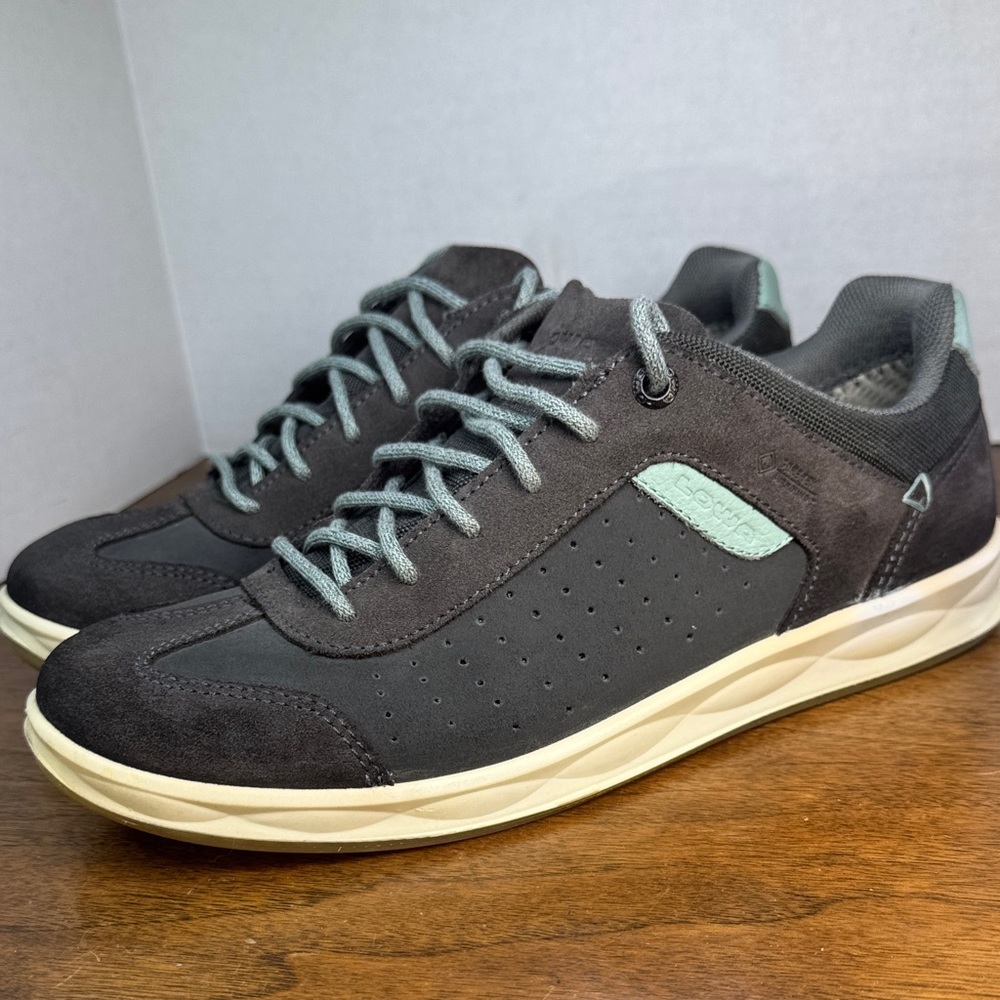 Lowa Mens San Diego GTX Surround Lo Leather Waterproof Casual Sneakers, sz 8